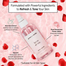 Rose Hydrating Facial Spray, 8.11 Oz, by Grace & Stella