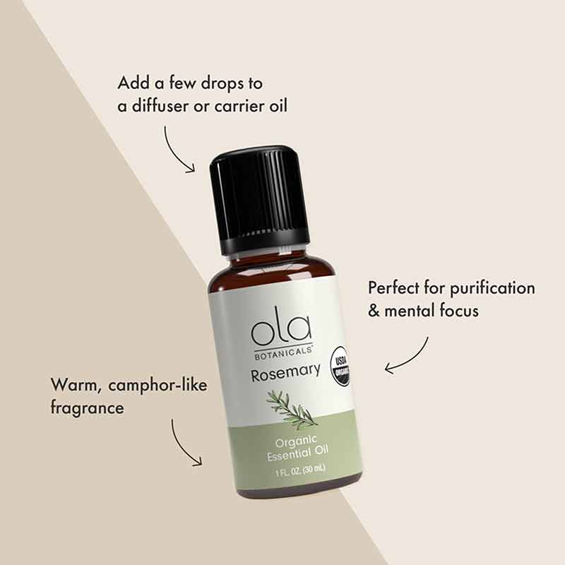 Rosemary Organic Essential Oil, by Dr. Mercola, image #4