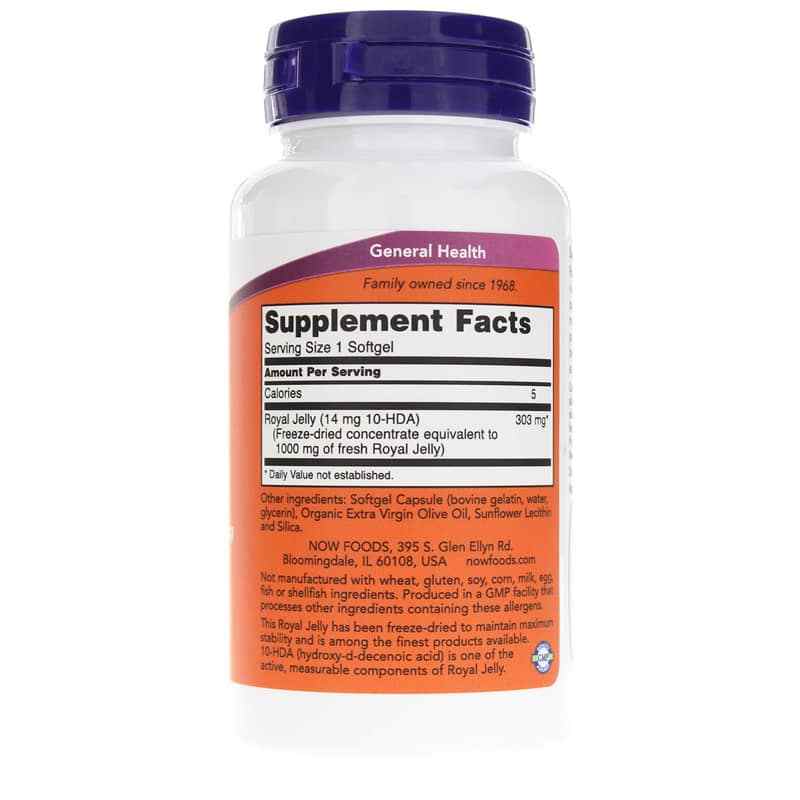 Royal Jelly 1000 Mg, by NOW Foods, image #2