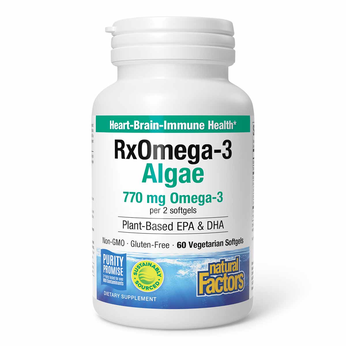 RxOmega-3 Algae, by Natural Factors