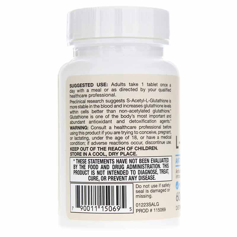 S-Acetyl Glutathione 100 Mg, by Jarrow Formulas, image #3