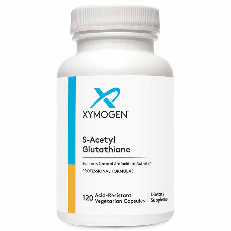 S-Acetyl Glutathione, 120 Veg Capsules, by Xymogen