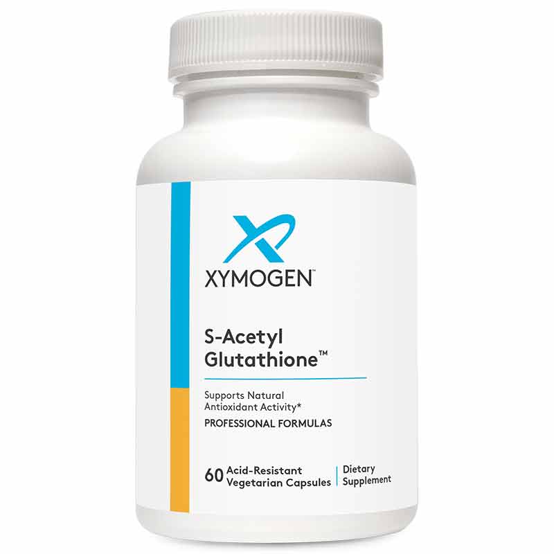 S-Acetyl Glutathione, 60 Veg Capsules, by Xymogen