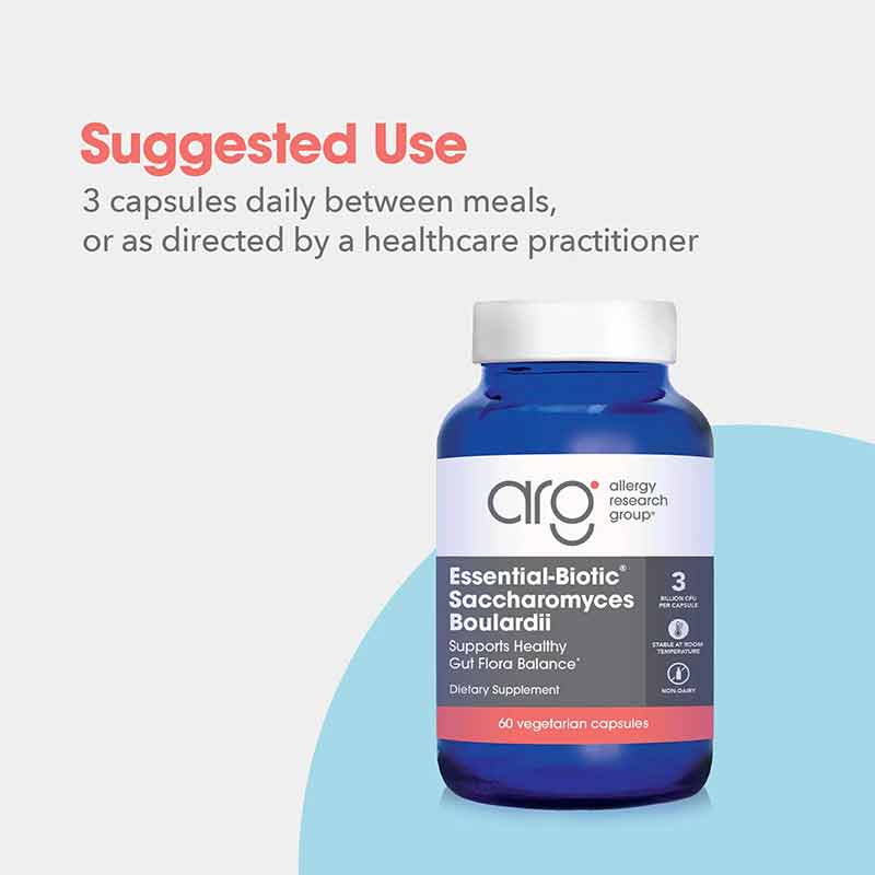 Saccharomyces Boulardii, 60 Veg Capsules, by Allergy Research Group, image #3