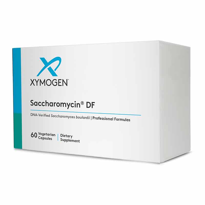 Saccharomycin DF, 60 Veg Capsules, by Xymogen
