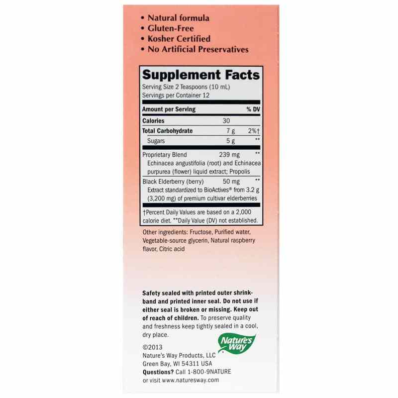 Sambucus Elderberry for Kids Original Syrup, 4 Oz, by Natures Way, image #2