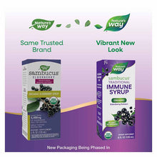 Sambucus Elderberry Organic Syrup, by Natures Way, image #3
