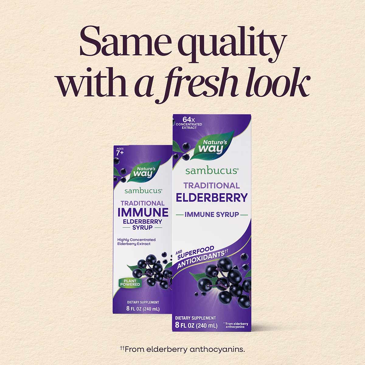 Sambucus Elderberry Original Syrup, by Natures Way