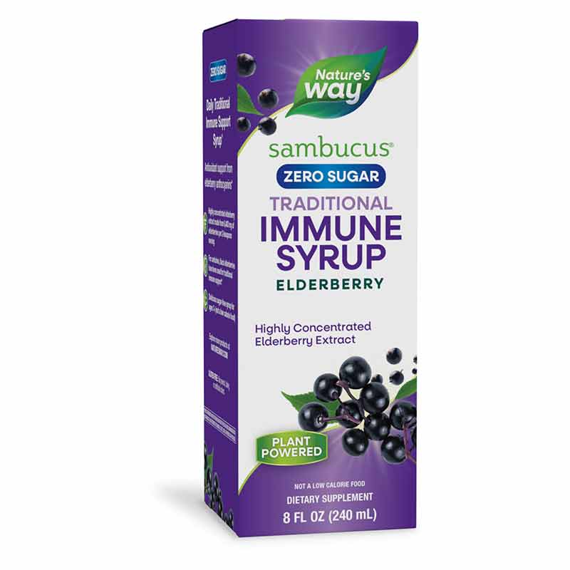 Sambucus Elderberry Sugar-Free Syrup, by Natures Way