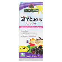 Sambucus Kids Black Elderberry, 4 Oz, by Natures Answer