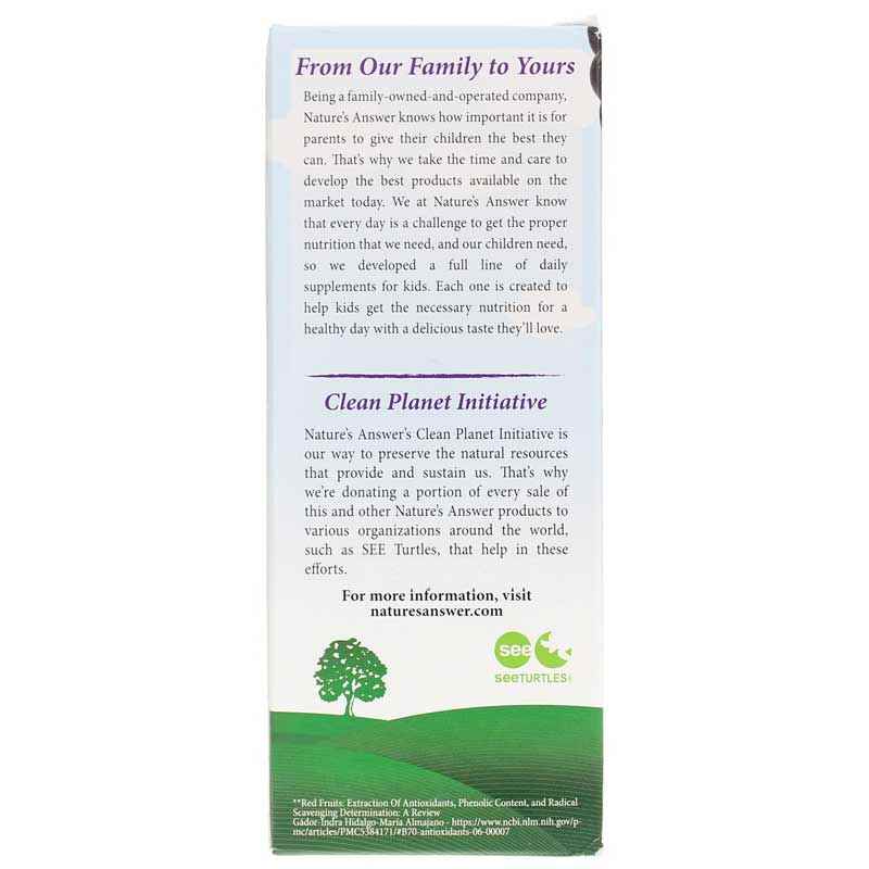 Sambucus Kids Black Elderberry, 4 Oz, by Natures Answer, image #3