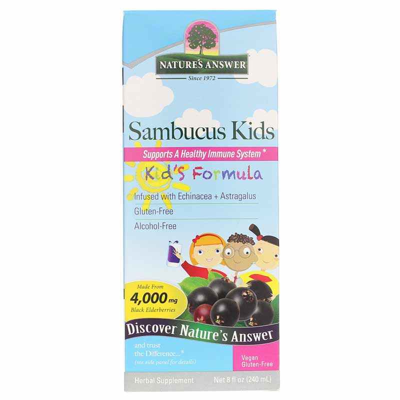 Sambucus Kids Black Elderberry, by Natures Answer
