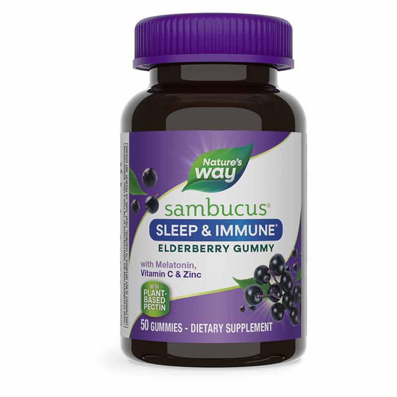 Sambucus Sleep + Immune Gummies, by Natures Way