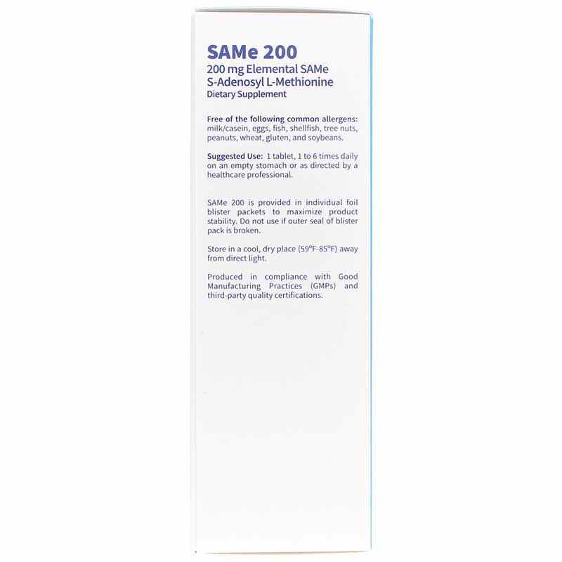 SAMe 200, 30 Tablets, by SFI Health, image #4