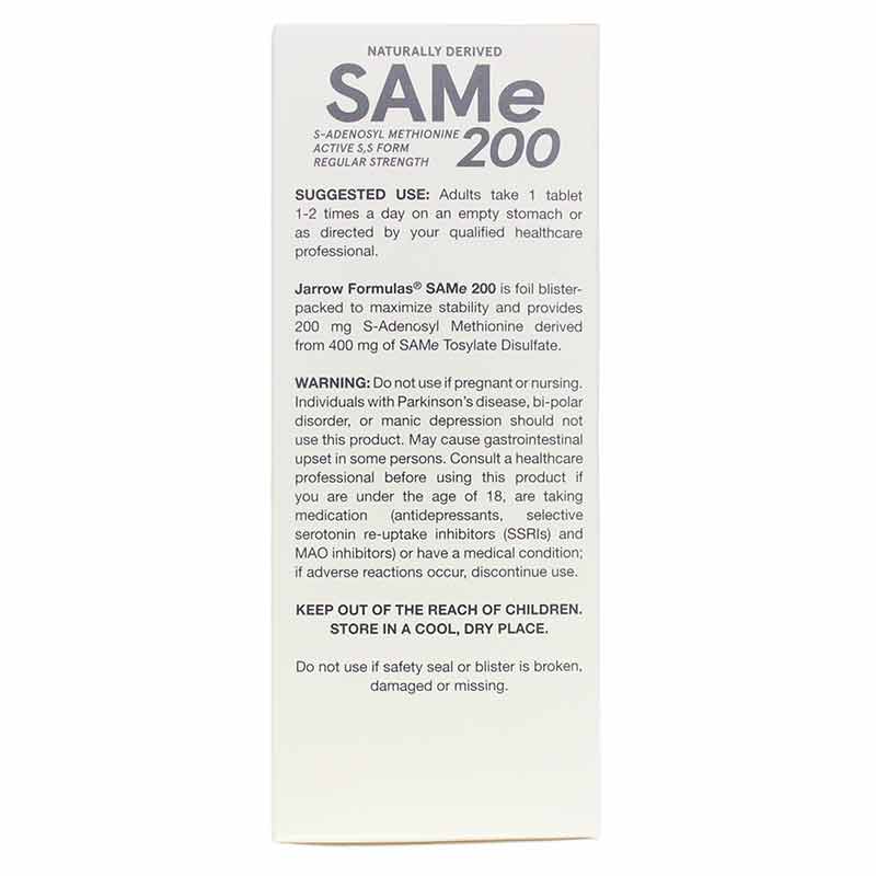 SAMe 200 Mg, by Jarrow Formulas, image #4