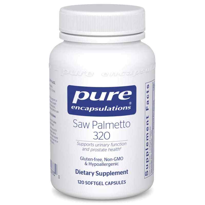 Saw Palmetto 320, 120 Softgels, by Pure Encapsulations