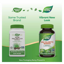 Saw Palmetto Berries, 180 Vegan Capsules, by Natures Way, image #3