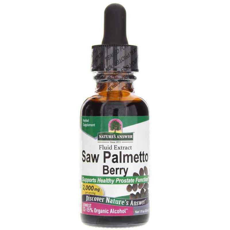 Saw Palmetto Extract, 1 Oz, by Natures Answer