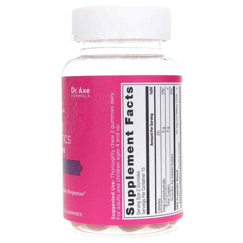 SBO Probiotics Gummies 10 Billion CFU, Berry, 30 Gummies, by Ancient Nutrition, image #2