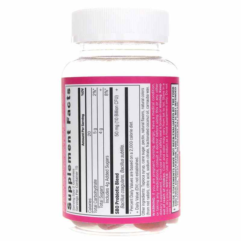 SBO Probiotics Gummies 10 Billion CFU, Berry, 30 Gummies, by Ancient Nutrition, image #3