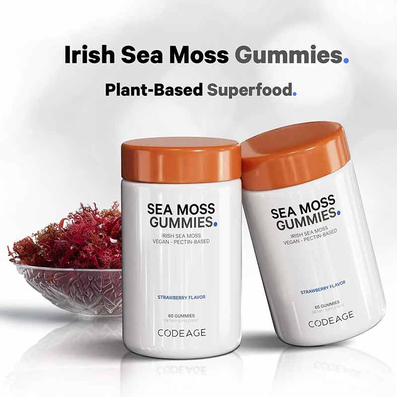Sea Moss Gummies, Codeage – Natural Health Co.