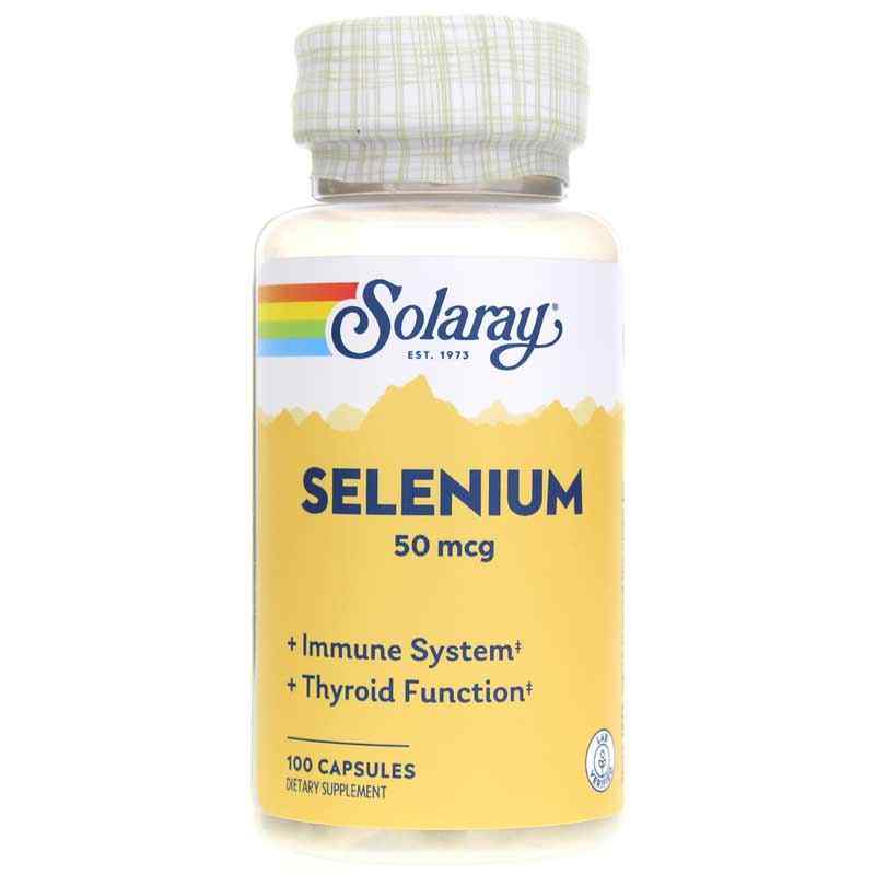 Selenium 50 Mcg, by Solaray
