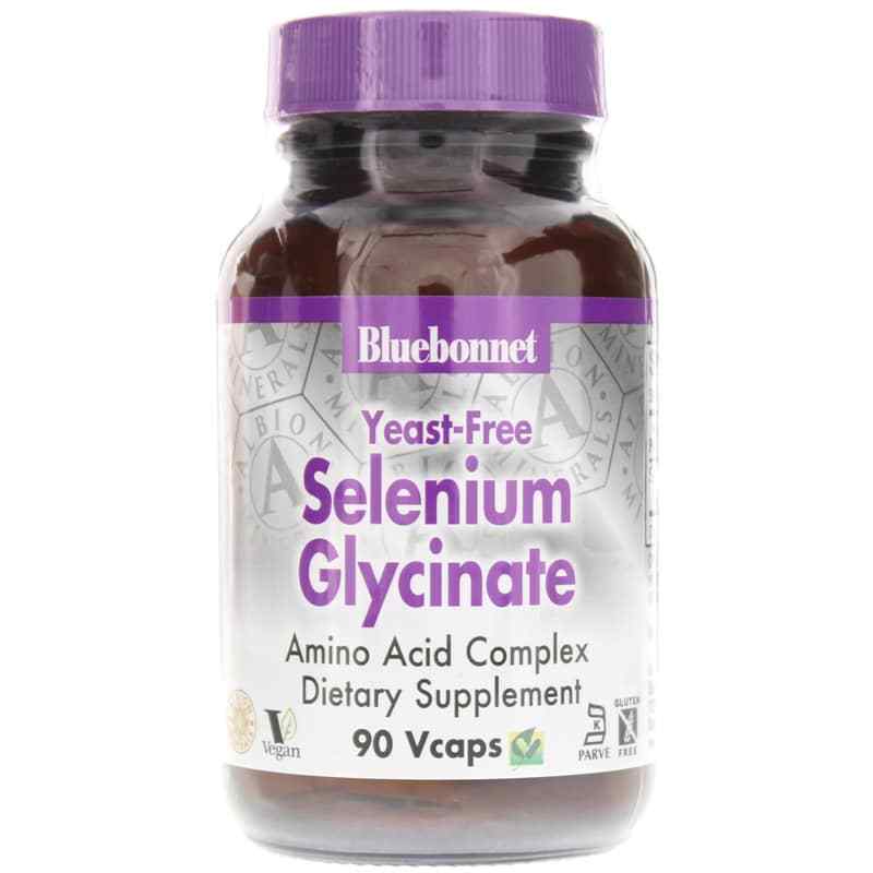 Selenium Glycinate Yeast Free, by Bluebonnet