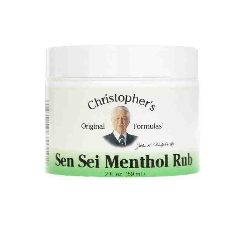 Sen Sei Menthol Rub, by Dr. Christophers