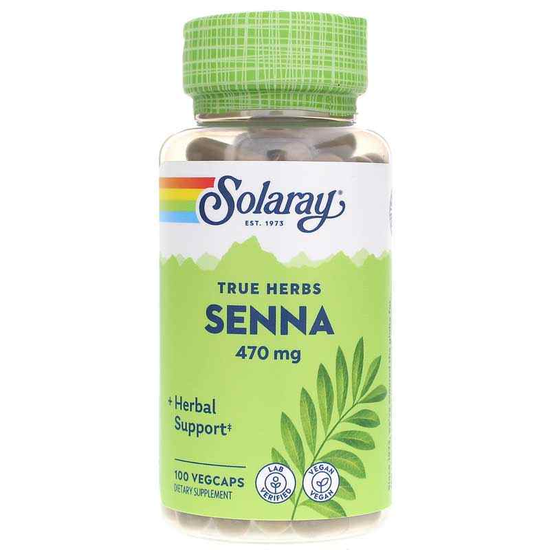 Senna Leaf 470 Mg, by Solaray