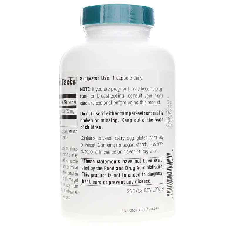 Serene Science GABA Calm Mind 750 Mg Capsules, 180 Capsules, by Source Naturals, image #3