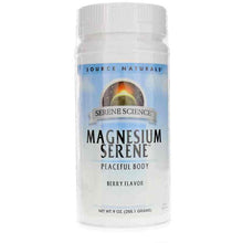Serene Science Magnesium Serine Powder, Berry, 9 Oz, by Source Naturals