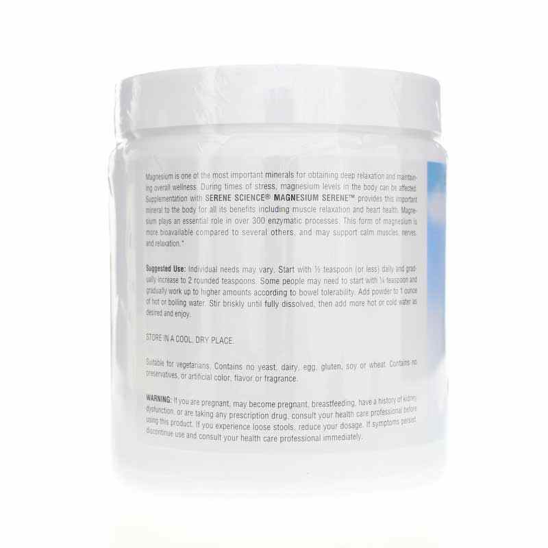 Serene Science Magnesium Serine Powder, Tangerine, 17.6 Oz, by Source Naturals, image #3