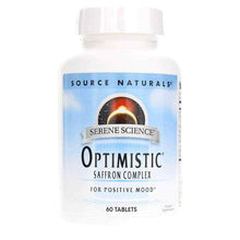 Serene Science Optimistic Saffron Complex, 60 Tablets, by Source Naturals