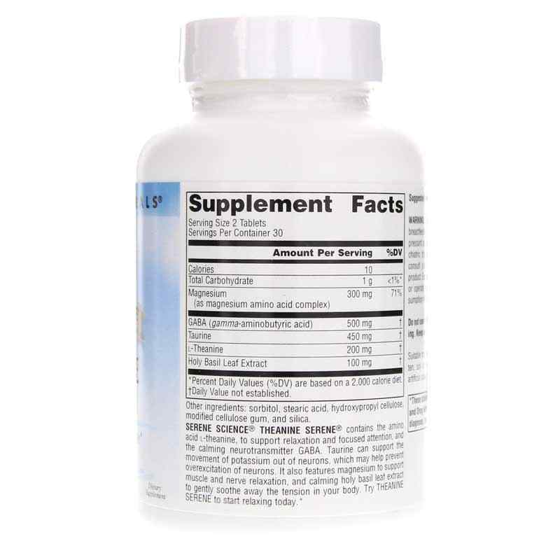 Serene Science Theanine Serene, 60 Tablets, by Source Naturals, image #2