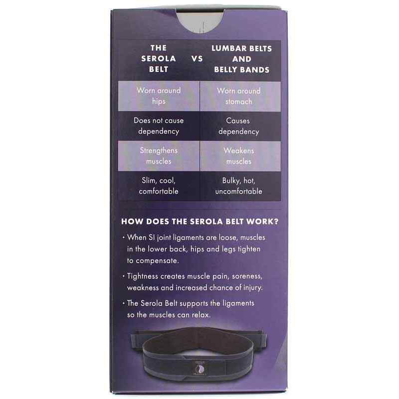 Serola Sacroiliac Belt, Extra Large, by Serola Biomechanics, image #4