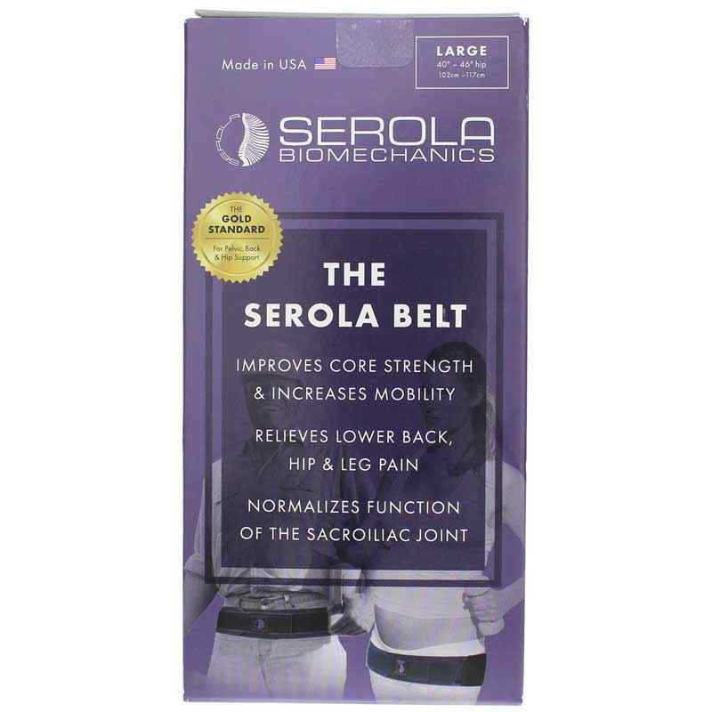Serola Sacroiliac Belt, Large, by Serola Biomechanics