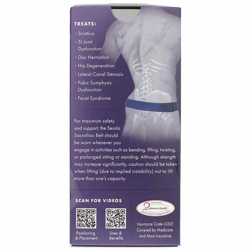 Serola Sacroiliac Belt, Large, by Serola Biomechanics, image #2