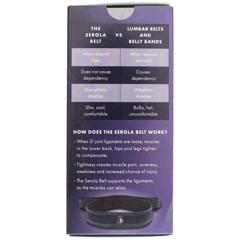 Serola Sacroiliac Belt, Large, by Serola Biomechanics, image #4