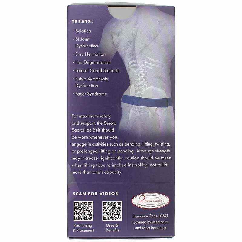 Serola Sacroiliac Belt, Medium, by Serola Biomechanics, image #2