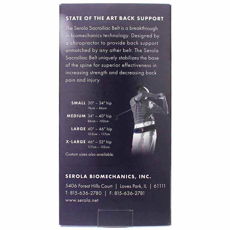 Serola Sacroiliac Belt, Medium, by Serola Biomechanics, image #3