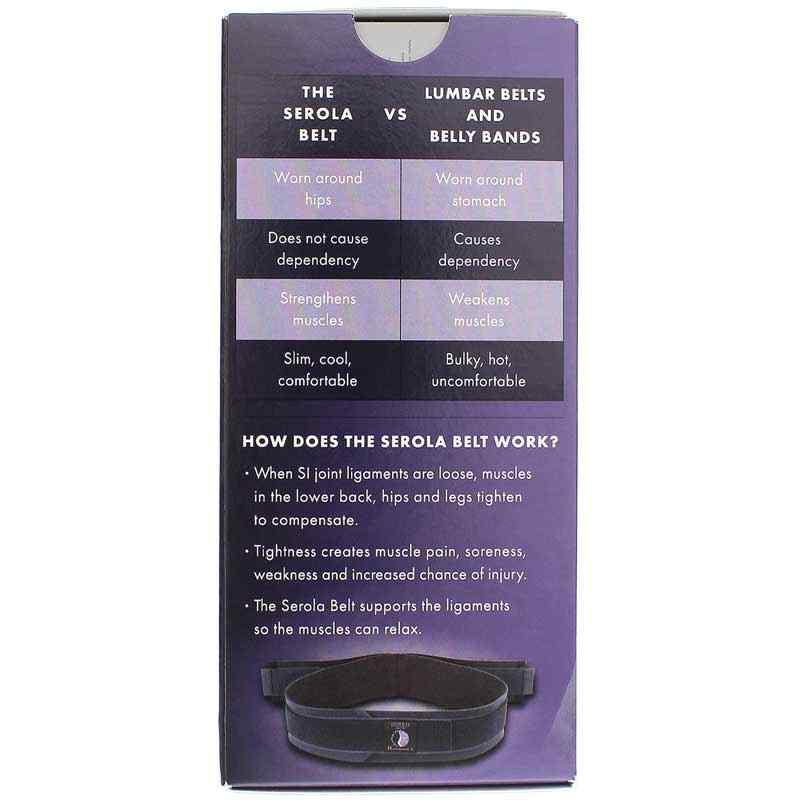 Serola Sacroiliac Belt, Medium, by Serola Biomechanics, image #4