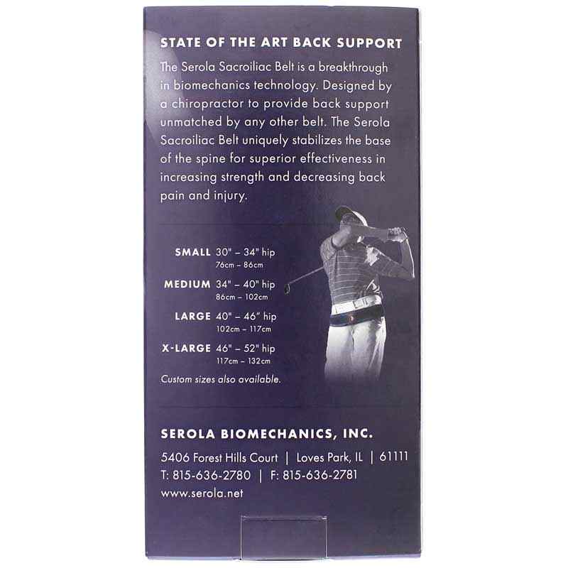 Serola Sacroiliac Belt, Small, by Serola Biomechanics, image #3