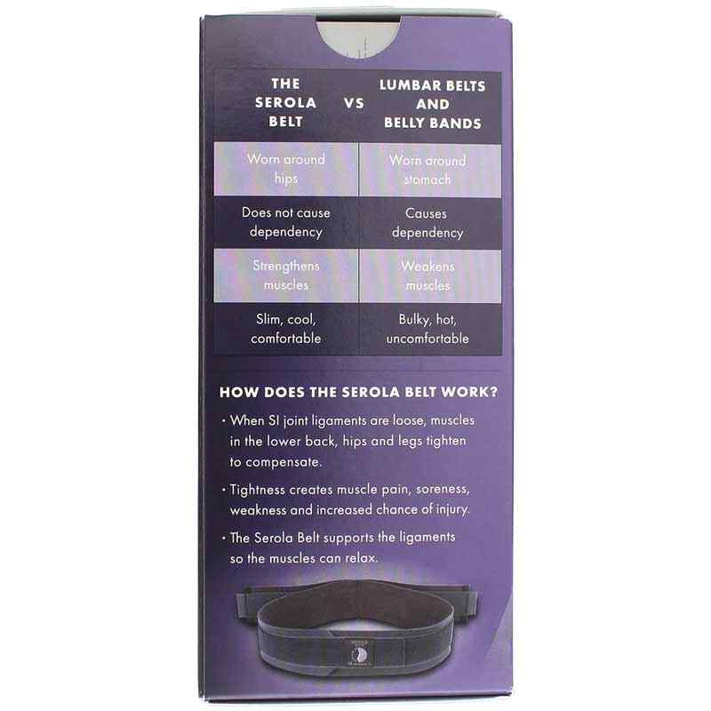 Serola Sacroiliac Belt, Small, by Serola Biomechanics, image #4