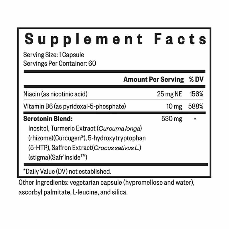 Serotonin Nutrients, by Seeking Health, image #2