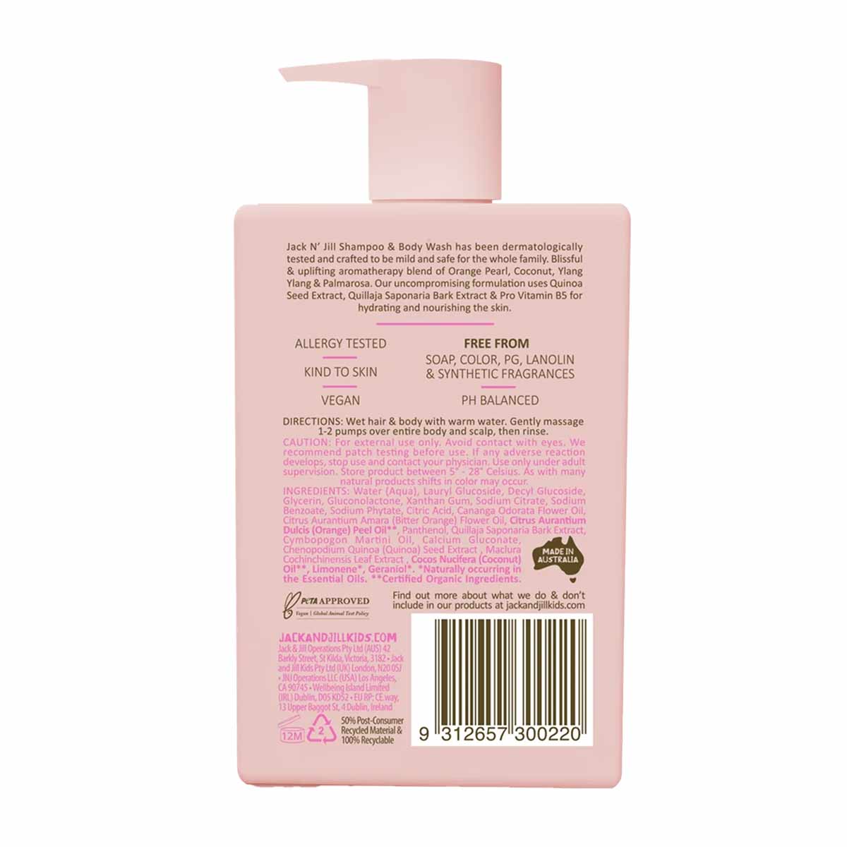 Shampoo & Body Wash, by Jack N' Jill