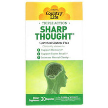 Sharp Thought, 30 Capsules, by Country Life