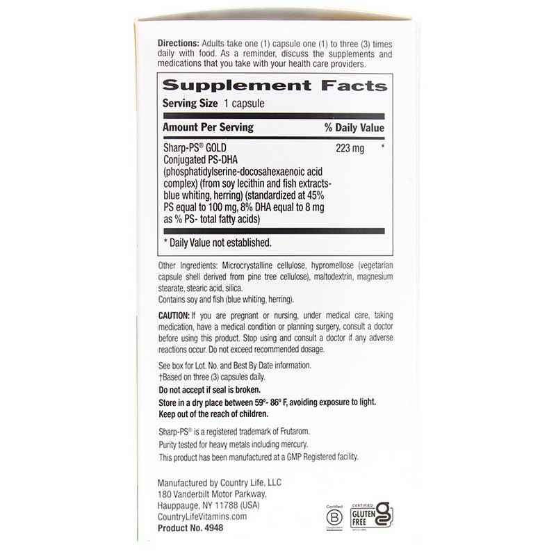 Sharp Thought, 60 Capsules, by Country Life, image #2