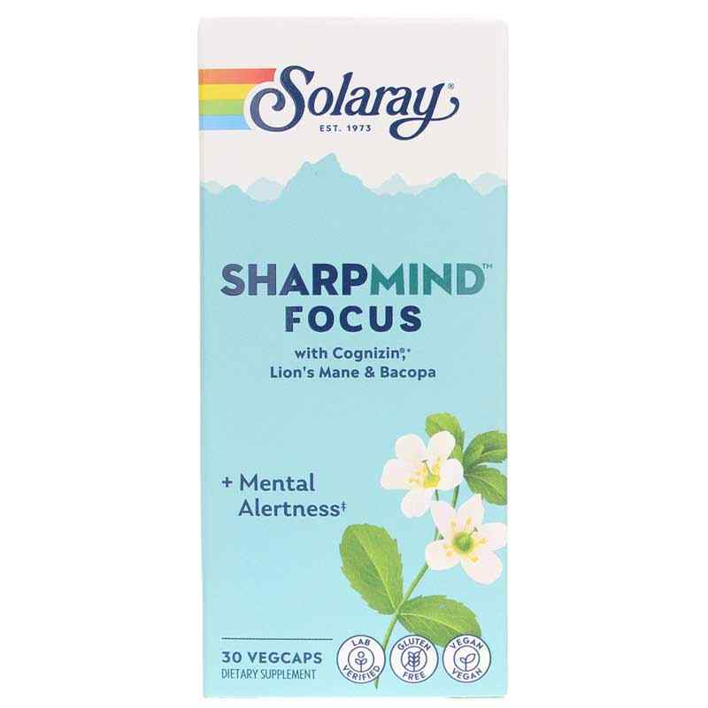 Solaray Sharp Mind SharpMind Focus, Solaray – Natural Healthy Concepts