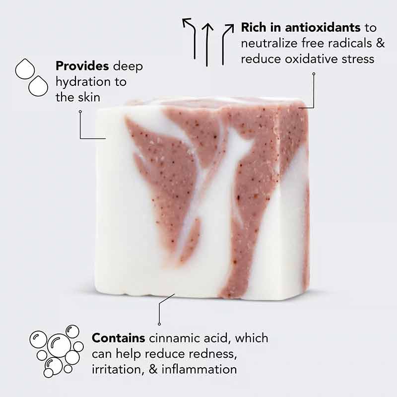 Shea Butter Moisturizing Body Wash Bar, by Kitsch, image #3