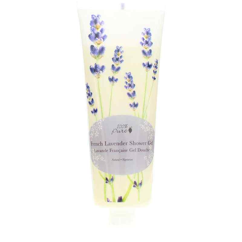 Shower Gel, French Lavender, by 100% Pure